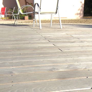 Réalisation d'une terrasse en bois à Marseille